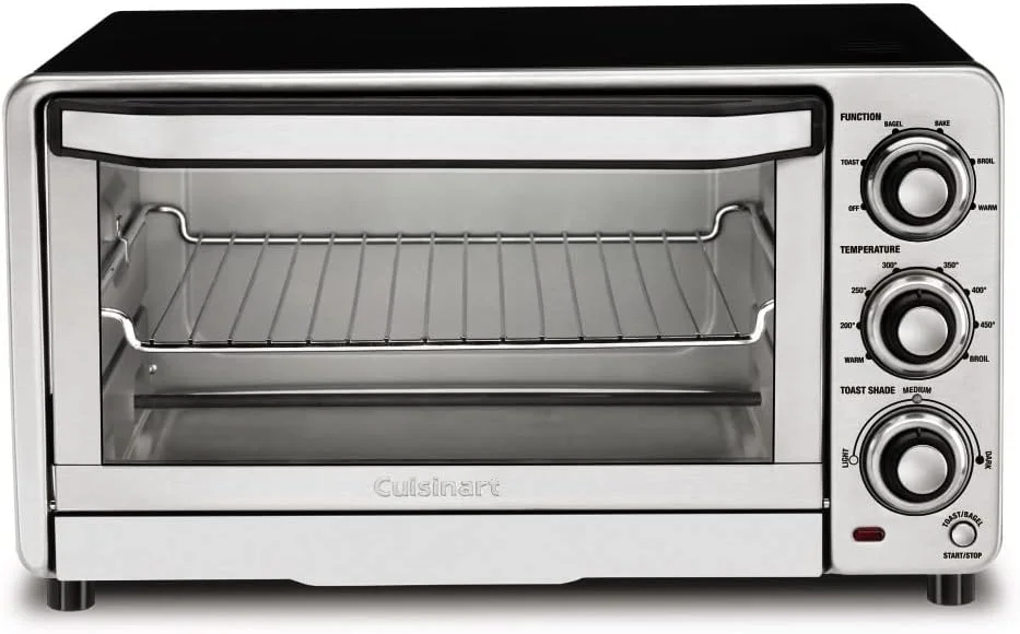 Cuisinart TOB-40N Custom Classic Toaster Oven Broiler, 17 Inch, Black