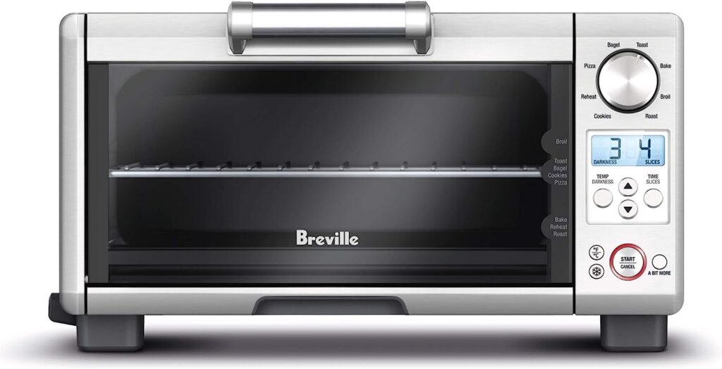 Breville Mini Smart Toaster Oven, Brushed Stainless Steel, BOV450XL