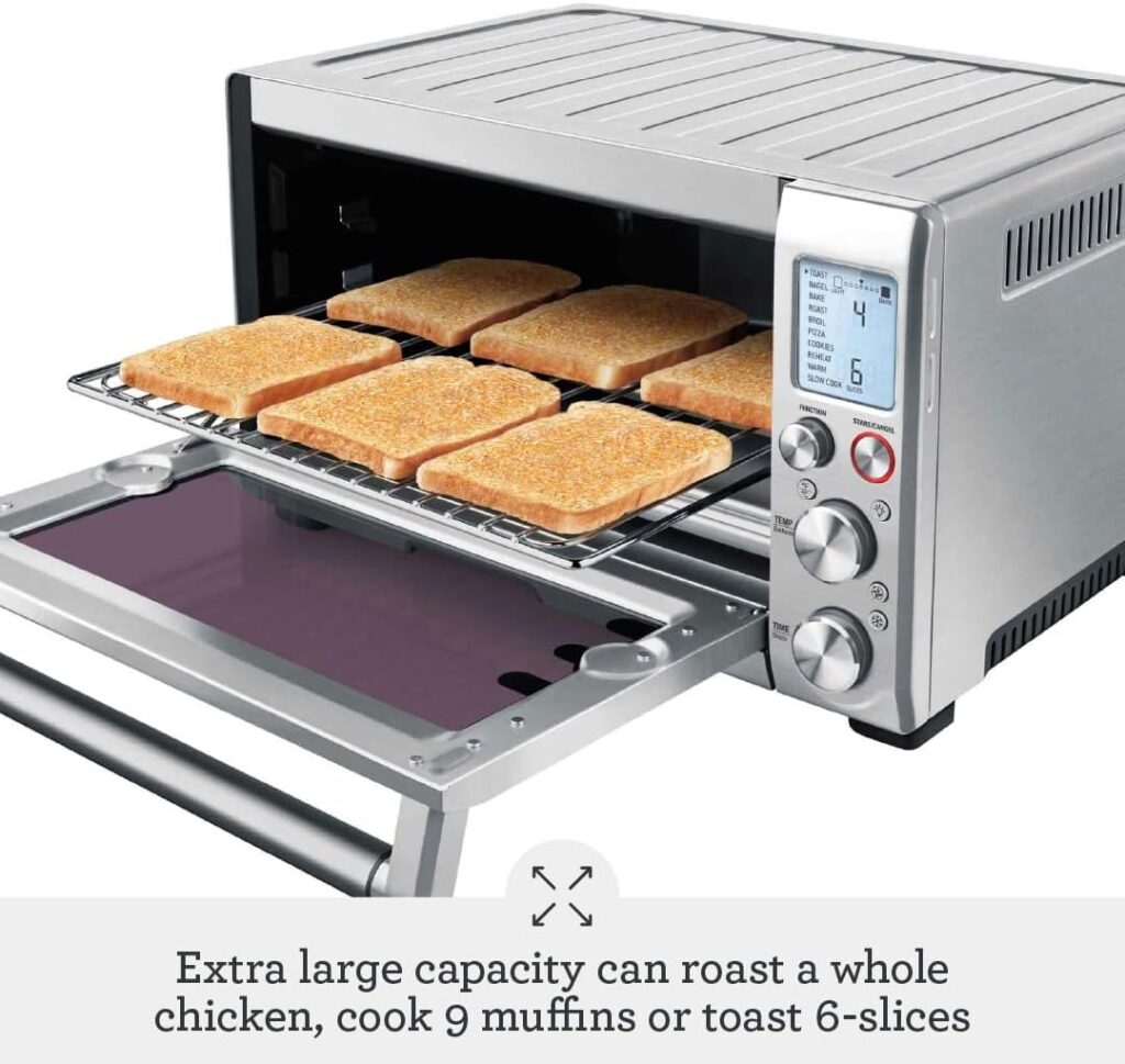 Breville Smart Oven Pro Toaster Oven, Brushed Stainless Steel, BOV845BSS Breville Smart Oven Pro Toaster Oven, Brushed Stainless Steel, BOV845BSS