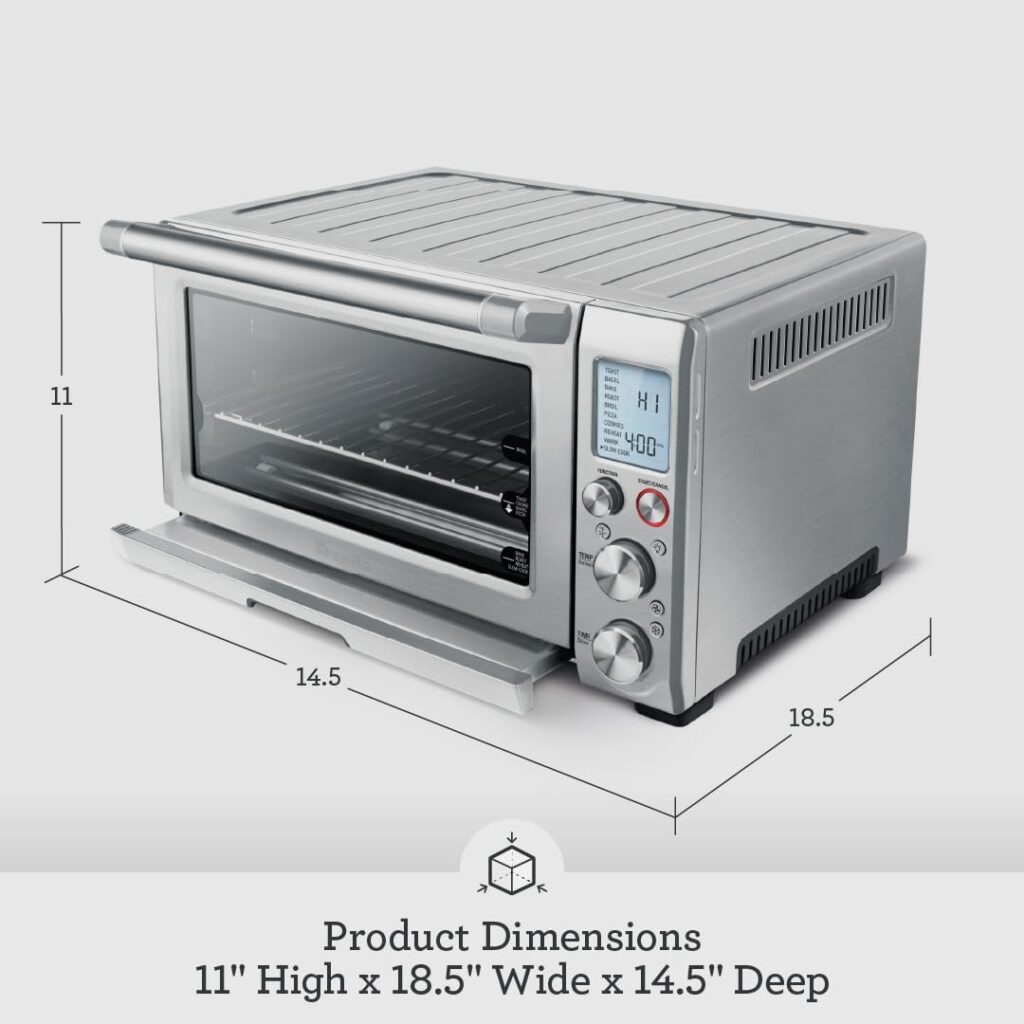 Breville Smart Oven Pro Toaster Oven, Brushed Stainless Steel, BOV845BSS Breville Smart Oven Pro Toaster Oven, Brushed Stainless Steel, BOV845BSS