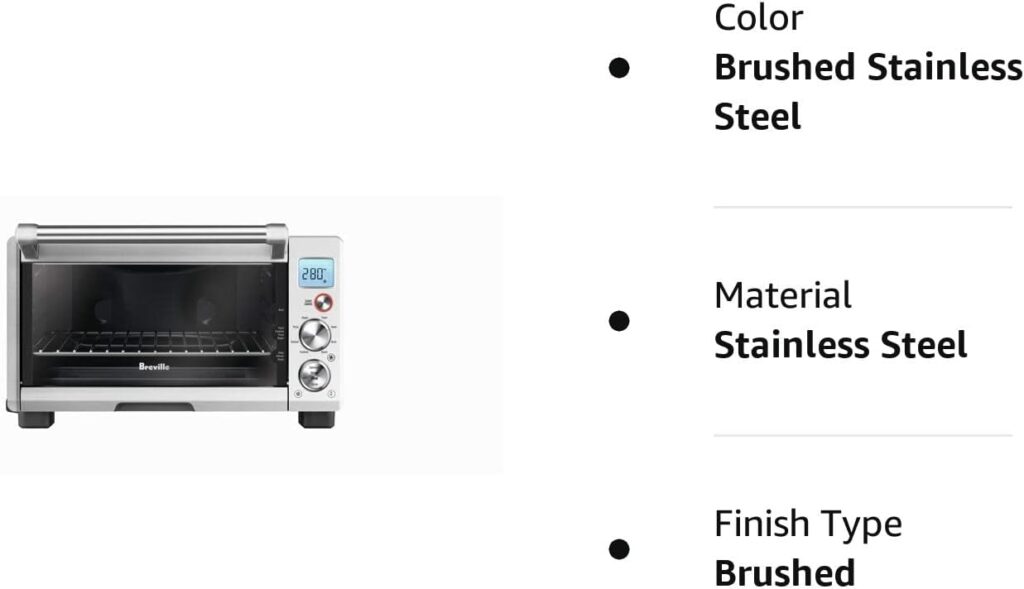 Breville the Smart Oven Compact Convection, BOV670BSS, Brushed Stainless Steel Breville the Smart Oven Compact Convection, BOV670BSS, Brushed Stainless Steel