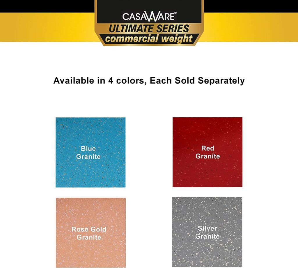 casaWare 8 x 6 x 1.75-Inch Toaster Oven Ultimate Series Commercial Weight Ceramic Non-Stick Coating Pan (Red Granite) casaWare 8 x 6 x 1.75-Inch Toaster Oven Ultimate Series Commercial Weight Ceramic Non-Stick Coating Pan (Red Granite)