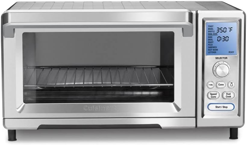 Cuisinart Convection Toaster Oven, Stainless Steel, TOB-260N1