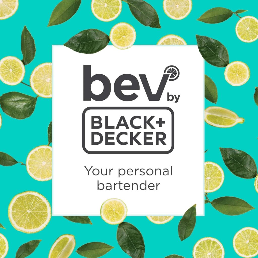 bev by BLACK+DECKER Cocktail Maker Machine and Drink Maker for Bartesian capsules (BEHB101) bev by BLACK+DECKER Cocktail Maker Machine and Drink Maker for Bartesian capsules (BEHB101)