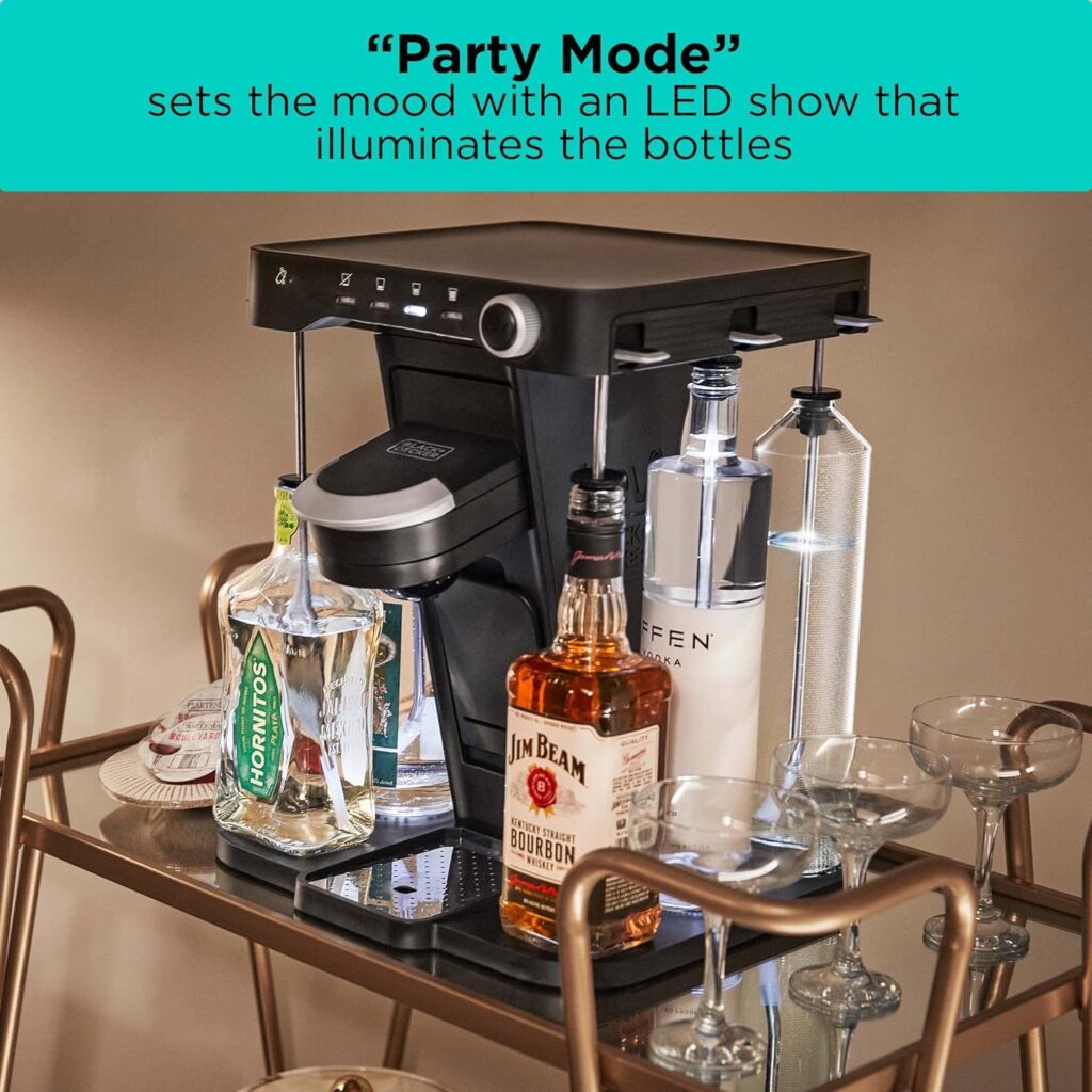 bev by BLACK+DECKER Cocktail Maker Machine and Drink Maker for Bartesian capsules (BEHB101) bev by BLACK+DECKER Cocktail Maker Machine and Drink Maker for Bartesian capsules (BEHB101)