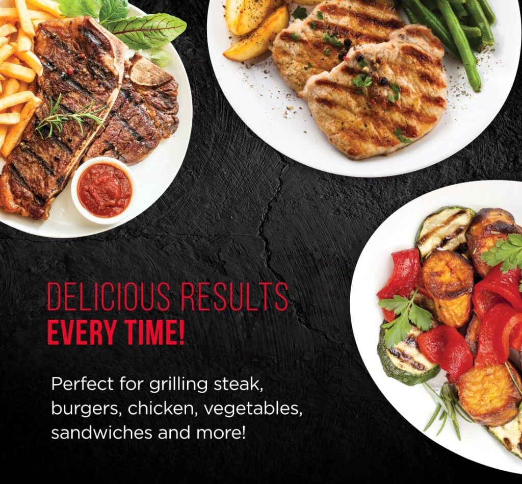 Chefman Electric Contact Grill Griddle, Indoor Dual Closed Sandwich Maker with Nonstick Plates Cool Touch Handle, For Kitchen Countertop, 2 Serving, Compact, Black Chefman Electric Contact Grill Griddle, Indoor Dual Closed Sandwich Maker with Nonstick Plates Cool Touch Handle, For Kitchen Countertop, 2 Serving, Compact, Black