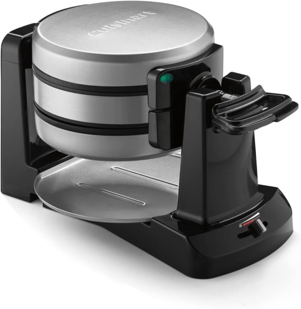Cuisinart WAF-F40 Double Flip Belgian Waffle Maker,New Black/Stainless Cuisinart WAF-F40 Double Flip Belgian Waffle Maker,New Black/Stainless