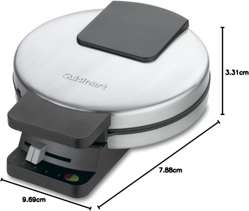 Cuisinart WMR-CAP2 Round Classic Waffle Maker, Brushed Stainless,Silver Cuisinart WMR-CAP2 Round Classic Waffle Maker, Brushed Stainless,Silver