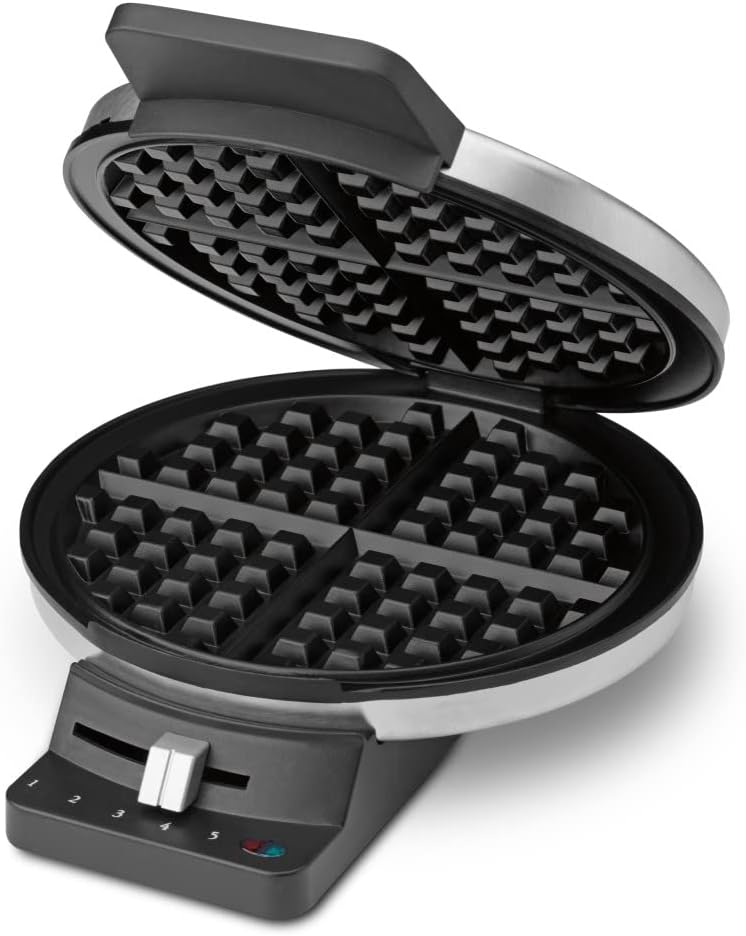 Cuisinart WMR-CAP2 Round Classic Waffle Maker, Brushed Stainless,Silver Cuisinart WMR-CAP2 Round Classic Waffle Maker, Brushed Stainless,Silver