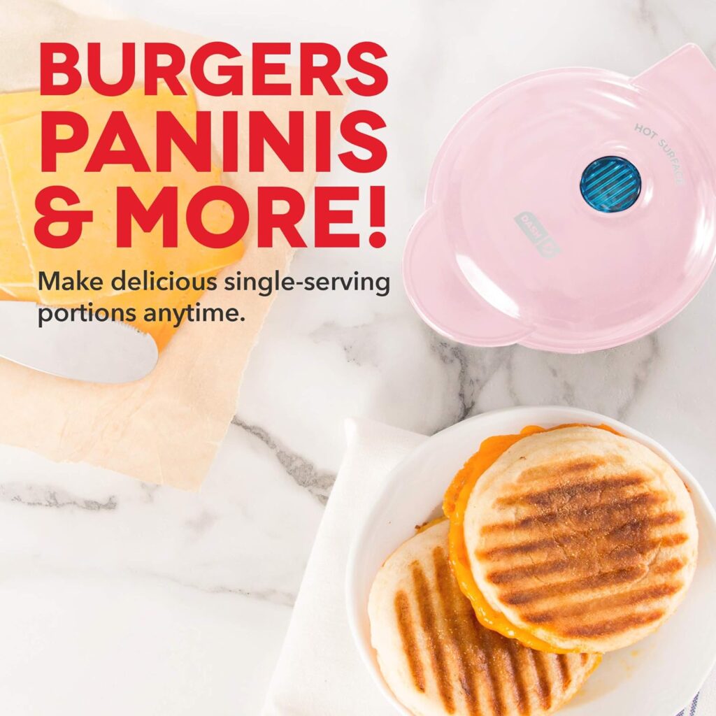 DASH Mini Maker for Individual Waffles, Hash Browns, Keto Chaffles with Easy to Clean, Non-Stick Surfaces, 4 Inch, Red DASH Mini Maker for Individual Waffles, Hash Browns, Keto Chaffles with Easy to Clean, Non-Stick Surfaces, 4 Inch, Red