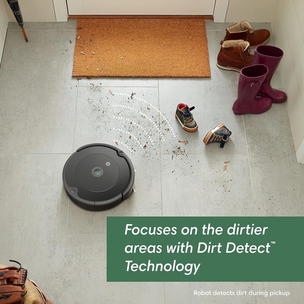 iROBOT Roomba 694 Robot Vacuum-Wi-Fi Connectivity, Personalized Cleaning Recommendations, Works with Alexa, Good for Pet Hair, Carpets, Hard Floors, Self-Charging, Roomba 694 iROBOT Roomba 694 Robot Vacuum-Wi-Fi Connectivity, Personalized Cleaning Recommendations, Works with Alexa, Good for Pet Hair, Carpets, Hard Floors, Self-Charging, Roomba 694