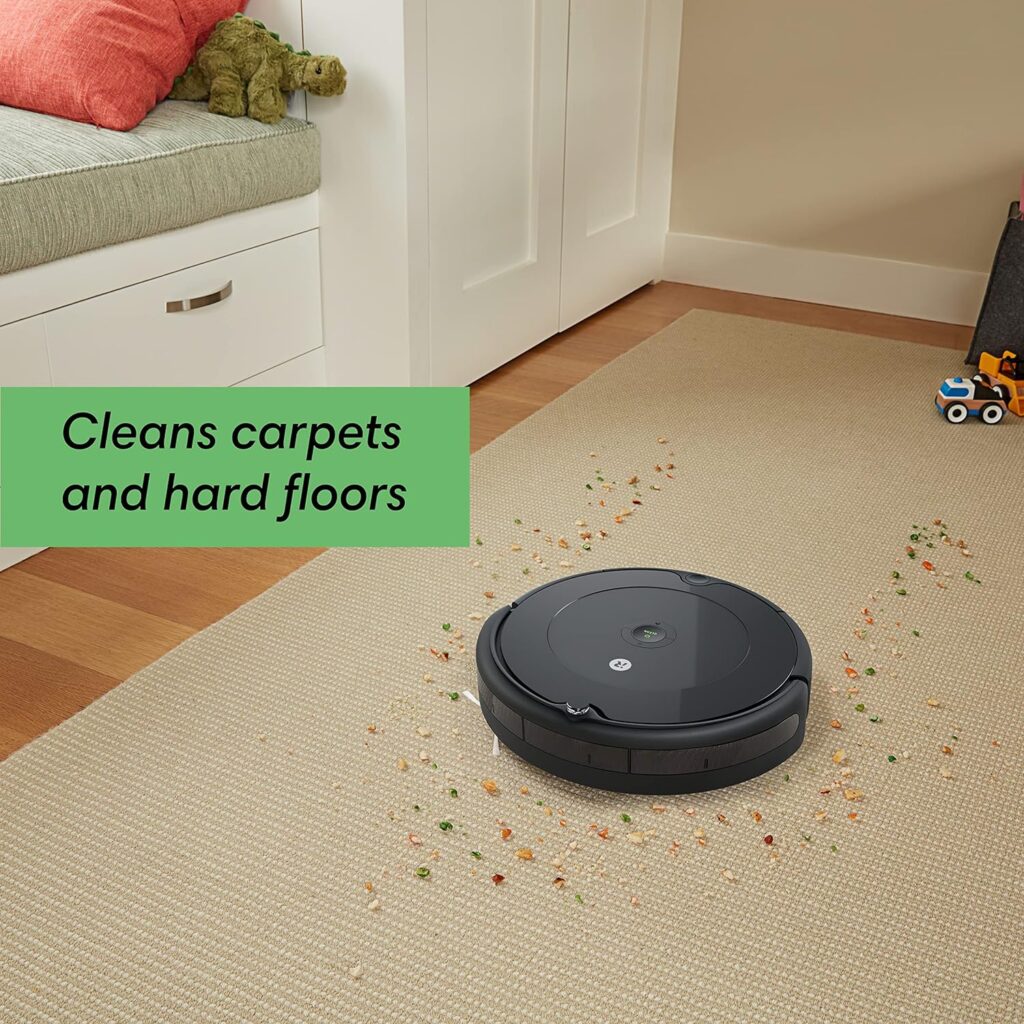 iROBOT Roomba 694 Robot Vacuum-Wi-Fi Connectivity, Personalized Cleaning Recommendations, Works with Alexa, Good for Pet Hair, Carpets, Hard Floors, Self-Charging, Roomba 694 iROBOT Roomba 694 Robot Vacuum-Wi-Fi Connectivity, Personalized Cleaning Recommendations, Works with Alexa, Good for Pet Hair, Carpets, Hard Floors, Self-Charging, Roomba 694