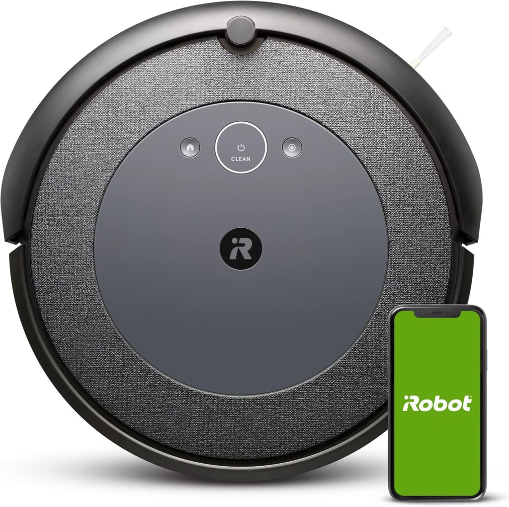 iRobot Roomba i4 EVO Wi-Fi Connected Robot Vacuum – Clean by Room with Smart Mapping Compatible with Alexa, Ideal for Pet Hair, Carpet and Hard Floors iRobot Roomba i4 EVO Wi-Fi Connected Robot Vacuum – Clean by Room with Smart Mapping Compatible with Alexa, Ideal for Pet Hair, Carpet and Hard Floors