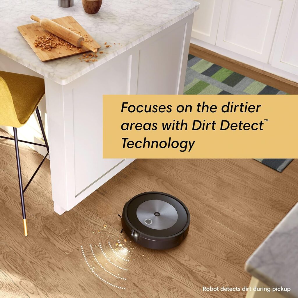iRobot Roomba j6+ Self-Emptying Robot Vacuum – Identifies and Avoids Pet Waste  Cords, Empties Itself for Up to 60 Days, Smart Mapping, Compatible with Alexa, Ideal for Pet Hair iRobot Roomba j6+ Self-Emptying Robot Vacuum – Identifies and Avoids Pet Waste  Cords, Empties Itself for Up to 60 Days, Smart Mapping, Compatible with Alexa, Ideal for Pet Hair