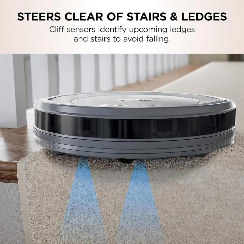 Shark AV753 ION Robot Vacuum, Tri-Brush System, Wifi Connected, 120 Min Runtime, Works with Alexa, Multi Surface Cleaning, Grey Shark AV753 ION Robot Vacuum, Tri-Brush System, Wifi Connected, 120 Min Runtime, Works with Alexa, Multi Surface Cleaning, Grey