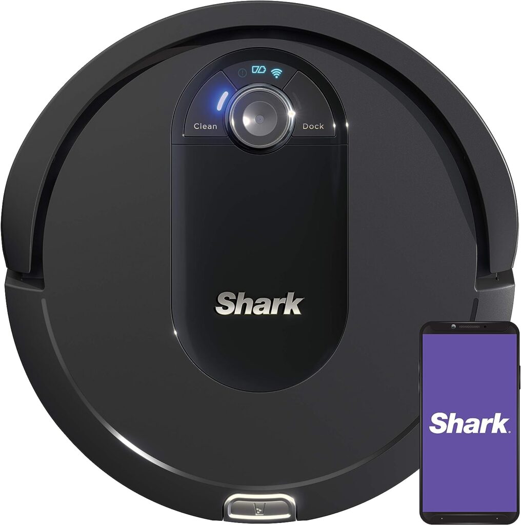 Shark AV993 IQ Robot Vacuum, Self Cleaning Brushroll, Advanced Navigation, Perfect for Pet Hair, Compatible with Alexa, Wi Fi , Black Shark AV993 IQ Robot Vacuum, Self Cleaning Brushroll, Advanced Navigation, Perfect for Pet Hair, Compatible with Alexa, Wi Fi , Black