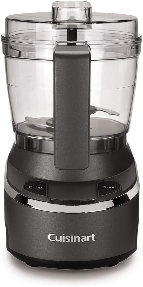 Cuisinart Mini Food Processor  Chopper, Small Stand Mixer for Vegetables, Meats  More, 4 Cup, Electric, Black, RMC-100 Cuisinart Mini Food Processor  Chopper, Small Stand Mixer for Vegetables, Meats  More, 4 Cup, Electric, Black, RMC-100