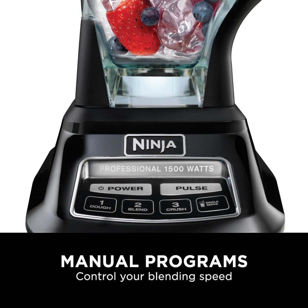 Ninja BL770 Mega Kitchen System, 1500W, 4 Functions for Smoothies, Processing, Dough, Drinks  More, with 72-oz.* Blender Pitcher, 64-oz. Processor Bowl, (2) 16-oz. To-Go Cups  (2) Lids, Black Ninja BL770 Mega Kitchen System, 1500W, 4 Functions for Smoothies, Processing, Dough, Drinks  More, with 72-oz.* Blender Pitcher, 64-oz. Processor Bowl, (2) 16-oz. To-Go Cups  (2) Lids, Black