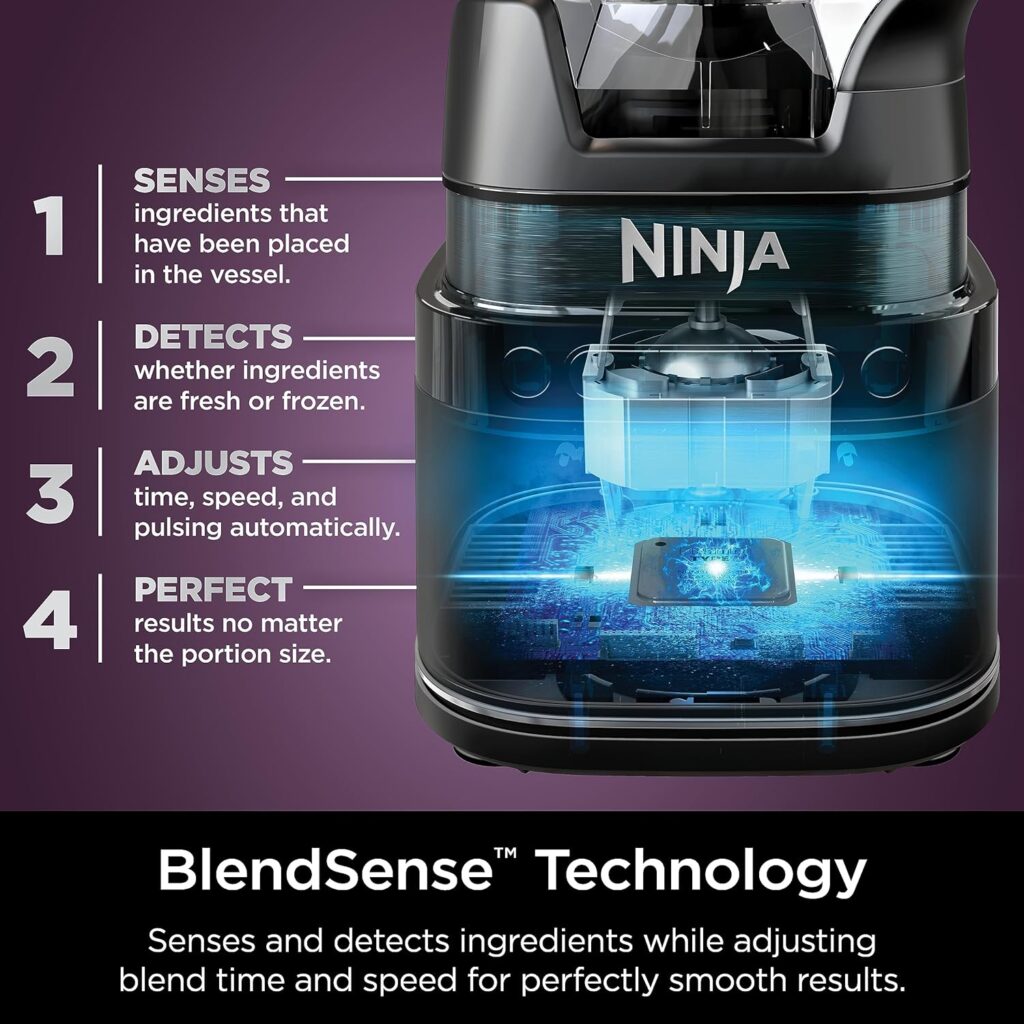 Ninja TB401 Detect Kitchen System Power Blender + Processor Pro, BlendSense Technology, Blender, Chopping  Smoothies, 1800 Peak Watts, 72 oz. Pitcher, 64 oz. Food Processor, 24 oz. To-Go Cup, Black Ninja TB401 Detect Kitchen System Power Blender + Processor Pro, BlendSense Technology, Blender, Chopping  Smoothies, 1800 Peak Watts, 72 oz. Pitcher, 64 oz. Food Processor, 24 oz. To-Go Cup, Black