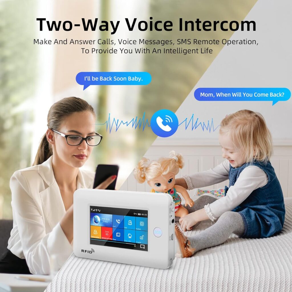 Clouree WiFi Home Alarm System, 4G/3G/2G GSM Smart Home Security Alarm Kit with Siren, PIR Motion Sensor, Remote Controls, Window/Door Sensor (13 Pieces) Clouree WiFi Home Alarm System, 4G/3G/2G GSM Smart Home Security Alarm Kit with Siren, PIR Motion Sensor, Remote Controls, Window/Door Sensor (13 Pieces)