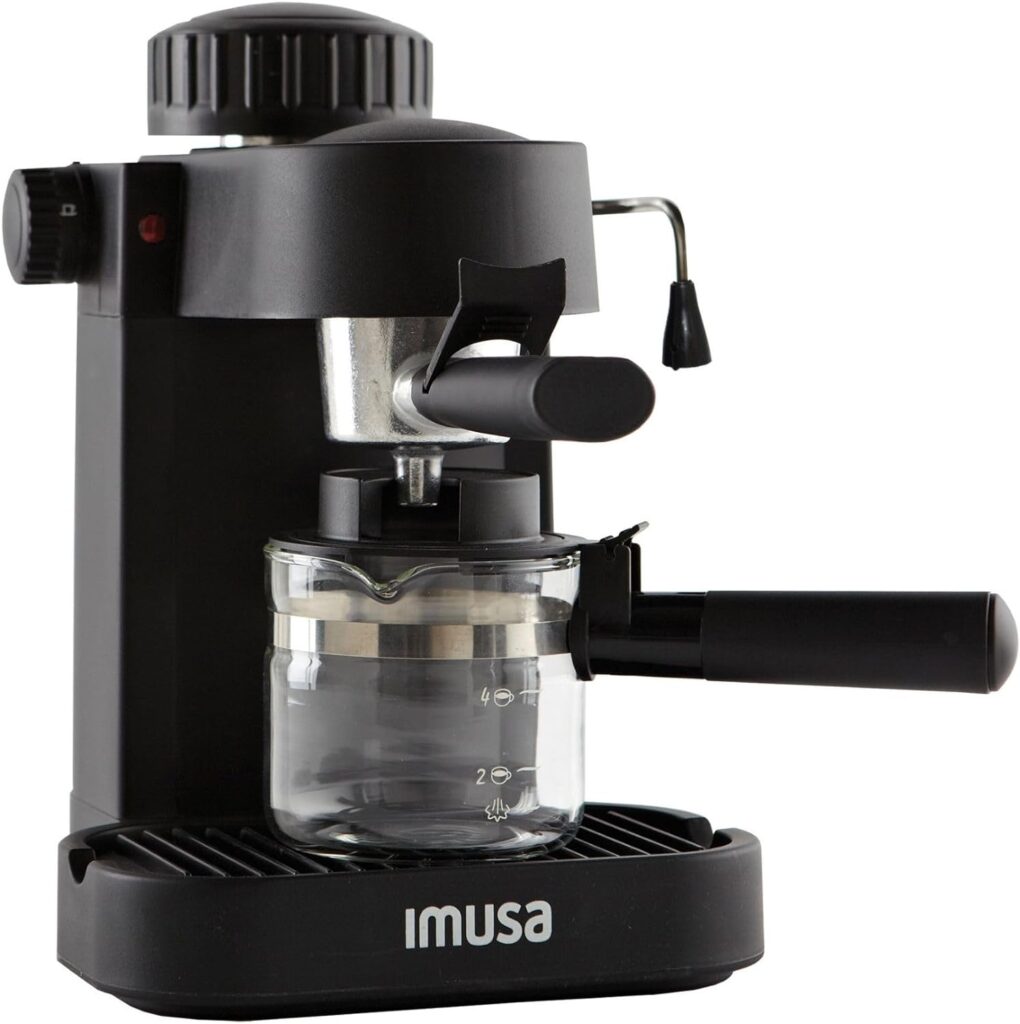 IMUSA USA GAU-18202 4 Cup Espresso/Cappuccino Maker,Black IMUSA USA GAU-18202 4 Cup Espresso/Cappuccino Maker,Black