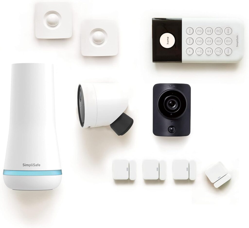 SimpliSafe 10 Piece Wireless Home Security System with Outdoor Camera - Optional 24/7 Professional Monitoring - No Contract - Compatible with Alexa and Google Assistant SimpliSafe 10 Piece Wireless Home Security System with Outdoor Camera - Optional 24/7 Professional Monitoring - No Contract - Compatible with Alexa and Google Assistant