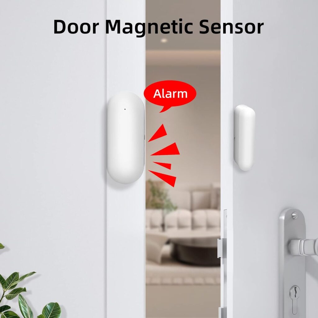 Touch Screen Alarm System for Whole House Security, WiFi Wireless Home Alarm 20 Piece Kit with Siren, PIR Motion Sensor, Remote Controls, Window/Door Sensor,Support SMS Push Touch Screen Alarm System for Whole House Security, WiFi Wireless Home Alarm 20 Piece Kit with Siren, PIR Motion Sensor, Remote Controls, Window/Door Sensor,Support SMS Push
