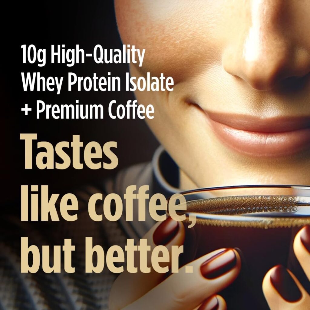 VitaCup Slim Protein Coffee for Diet Support, Instant Coffee w/Whey Protein Powder, B Vitamins Fiber, Dietitian Developed for Performance and Taste, Make as Iced Coffee or Shake, 20 Servings VitaCup Slim Protein Coffee for Diet Support, Instant Coffee w/Whey Protein Powder, B Vitamins Fiber, Dietitian Developed for Performance and Taste, Make as Iced Coffee or Shake, 20 Servings