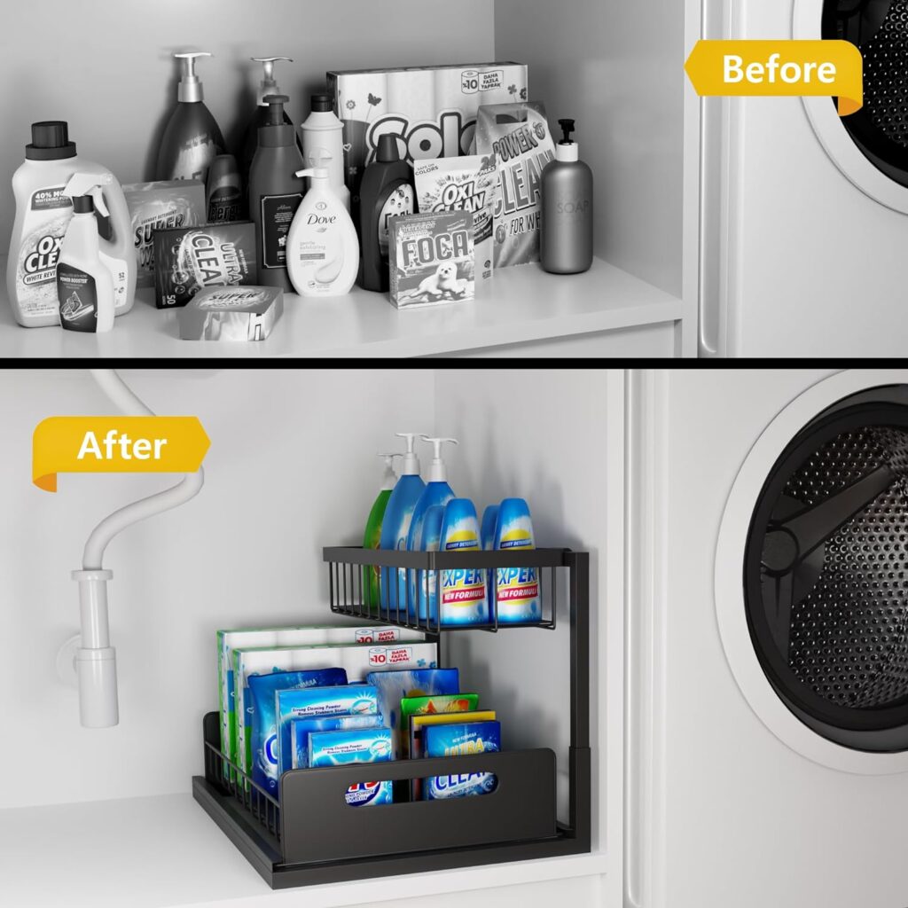 Under Sink Storage, 2 Tier Under Kitchen Sink Organizer, Under Cabinet Storage, Under Sink Organizer and Storage Bathroom Under Sink Storage, 2 Tier Under Kitchen Sink Organizer, Under Cabinet Storage, Under Sink Organizer and Storage Bathroom