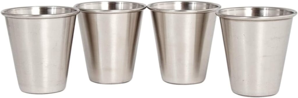 LexiHome 16 Pc Cocktail Making Set, Bartender Kit, Cocktail Shaker Gift Set, Bar Accessories, Drink Tool Kit with Drink Shaker, Hawthorne Strainer, Bar Spoon, Bottle Opener, Tin Shot Glasses,  More
